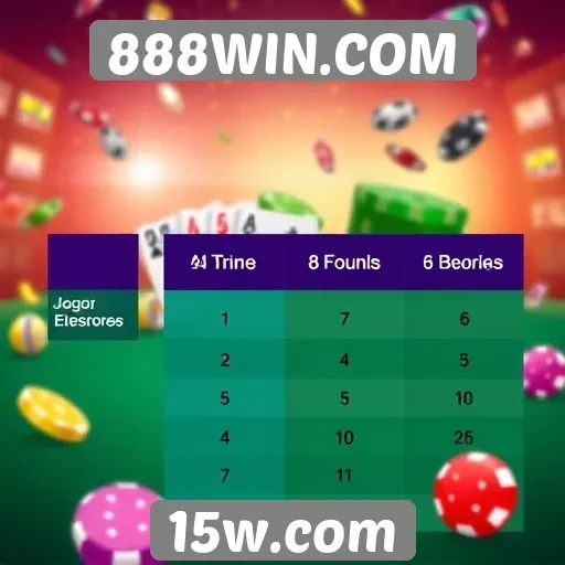 Comparativo de jogos populares disponíveis no 888WIN.COM